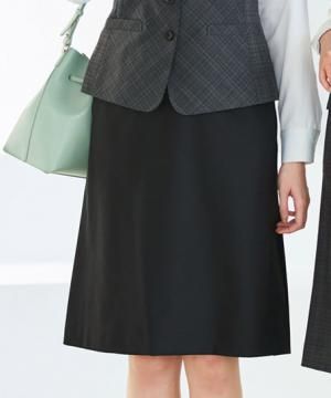 Aラインスカート(ストレッチ・静電気防止)(58cm丈/9号)