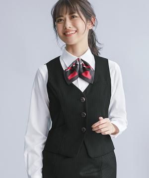 【2色】ベスト(美スラッとSuits)