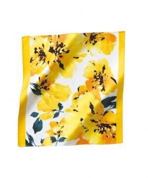 【3色】花柄ミニスカーフ(スカーフループ専用)