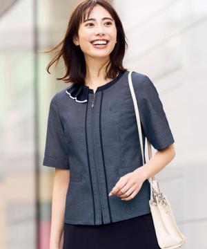 【全2色】オーバーブラウス（吸汗・速乾・接触冷感・防汚）