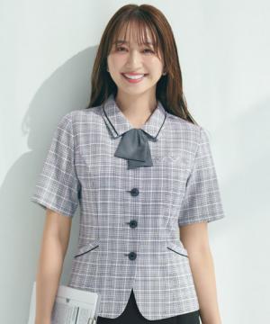 【全2色】オーバーブラウス（ストレッチ・吸汗速乾）