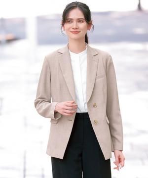 ジャケット（ヨコストレッチ・吸汗速乾・防汚・吸放湿・サステイナブル・グリーン購入対応）