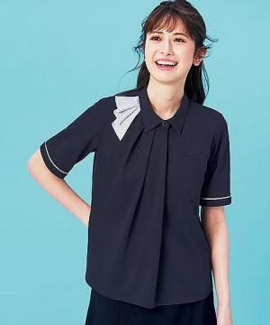 【全2色】オフィスポロシャツ（吸汗・速乾・接触冷感・UVカット・ストレッチ・透けにくい）