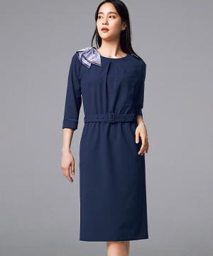 【全2色】ワンピース（ストレッチ・吸汗速乾・サスティナブル）