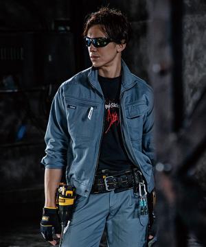 【BURTLE】 全4色　バートルブルゾン（綿100％・メンズ）