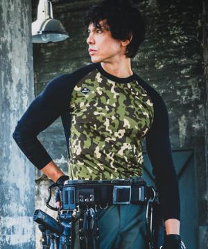 【BURTLE】全6色・長袖エアーフィット（ストレッチ・吸汗速乾・消臭・男女兼用）