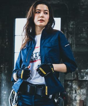 【BURTLE】全4色ジャケット（帯電防止・ストレッチ・男女兼用）