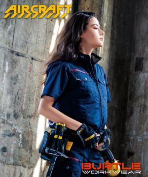 【バートル・エアークラフト】空調服半袖ブルゾン(男女兼用)単品