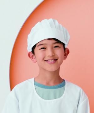 給食帽(2枚入り/男女兼用・抗菌O157対応)