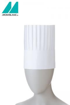 コック帽(10枚入り)20cm 白
