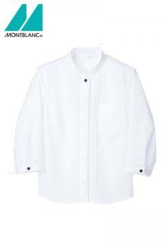 七分袖レディースシャツ(エコマーク商品認定)