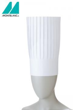 コック帽(10枚入り)30cm 白