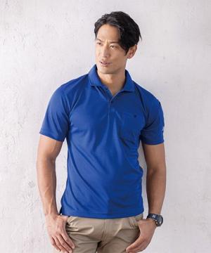 【全5色】エコ半袖ポロシャツ（JIS帯電防止規格・吸汗速乾・男女兼用）