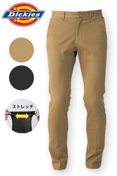 【Dickiesディッキーズ】ストレッチストレートパンツ