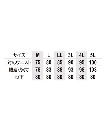 【Dickiesディッキーズ】ストレッチストレートパンツ サイズ詳細