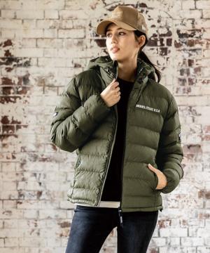 ※在庫限り【Dickies】全2色・ディッキーズ　ワッシャーファイバーダウンフーディージャケット