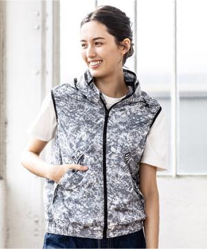 【Dickies】ディッキーズ・全4色・ボルトクール　半袖ベスト（ペルチェネックホルダー付・ニアサイドファン・取り外しフード付き・男女兼用）