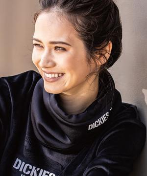 【Dickies】ディッキーズニットネックウォーマー（裏ボアフリース・男女兼用）