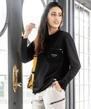 【Dickies】ディッキーズ長袖Tシャツ（ストレッチ・男女兼用）