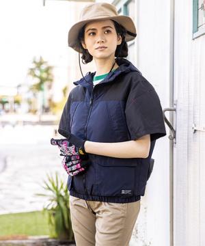 【空調風神服】全5色・ボルトクール 半袖ジャケット（単品）