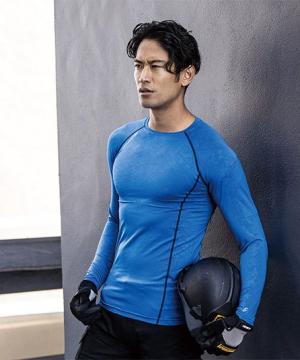 【全6色】ニオイクリア消臭パワーサポート長袖（接触冷感・男女兼用）