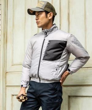 【全6色】空調風神服・ボルトクール長袖ジャケット（フルハーネス対応・草刈機肩掛けバンド付）