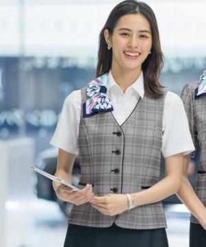 【全2色】ベスト（ニット・エコ・TioTioプレミアム/通気度152.2㎝3/㎝2・sec）