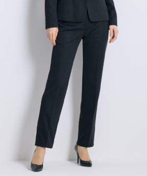 【全2色】極軽ニットテーパードパンツ（TioTioプレミアム・ストレッチ・抗ウイルス加工・ウエストゴム）