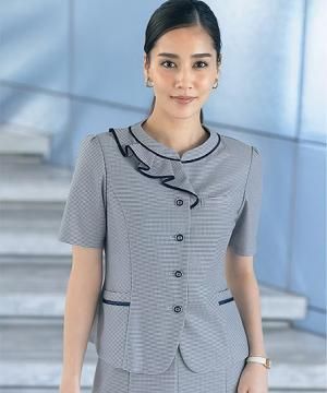 オーバーブラウス（抗ウイルス加工・消臭・通気度203cc）