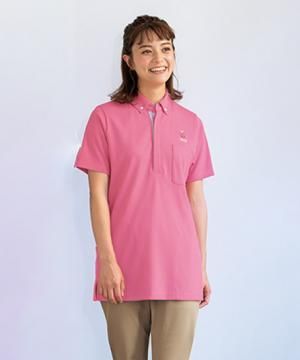 【全3色】抗ウイルス加工ロングポロシャツ(男女兼用/抗菌消臭/吸汗速乾)