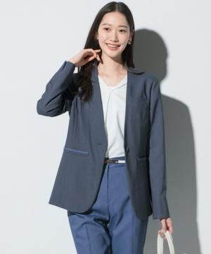 【JANE PACKER】全2色　ジャケット（デニム調・ストレッチ）