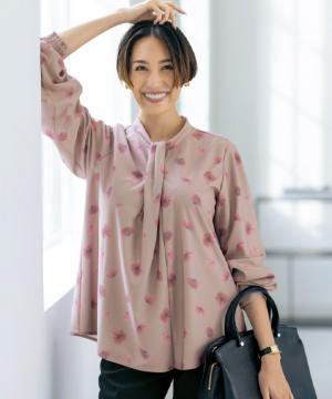 【JANE PACKER】ポピー柄ブラウス（長袖）