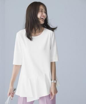 【JANE PACKER】カットソー（ニット・吸水速乾・透け防止）