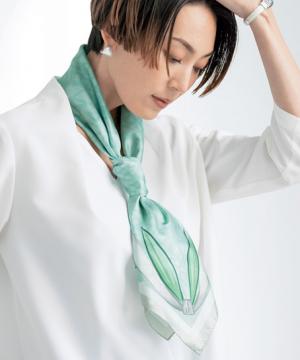 【JANE PACKER】大判正方形スカーフ（88cm×88cm）