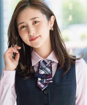 【全4色】アシンメトリーワンタッチリボン(ブリティッシュ)チェック