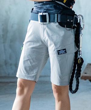 【再入荷】BURTLEバートル ストレッチショートカーゴパンツ(春夏/接触冷感)