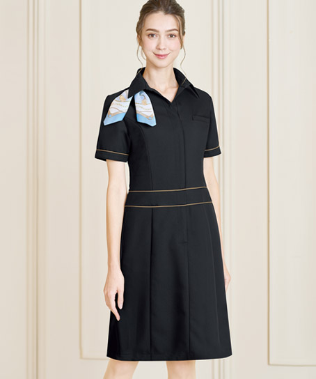 3色 ワンピース 高機能素材 E 3094 事務服 会社制服用ユニフォームの通販の Tokyo Uniform Jimufukudepot 事務服デポ