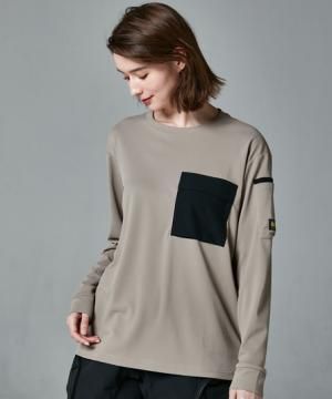 【全3色】TS DESIGN　ニッカーズドライロングスリーブTシャツ（軽量・消臭・吸汗速乾・男女兼用）