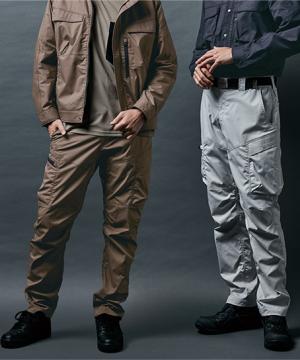 【全5色】TSDESIGN TCNライトクロスカーゴパンツ（ストレッチ・帯電防止・吸汗速乾・リサイクル素材・男女兼用）