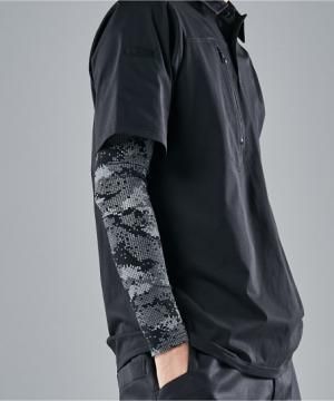 【全1色】TSDESIGN メガクールパワースリーブ（UVカット約90%・消臭素材）