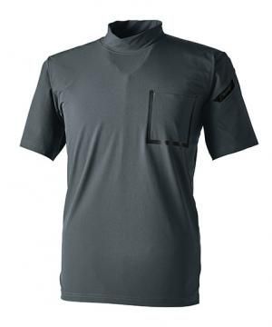 【全3色】TS DESIGN　スウェットモックネックTシャツ（高通気・男女兼用）