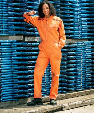 【全2色】つなぎ服(防災・難燃）