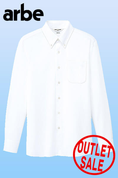 【OUTLET】長袖ニットシャツボタンダウン(兼用)※廃番※
