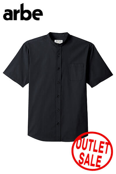 【OUTLET】半袖スタンドカラーシャツ※廃番※