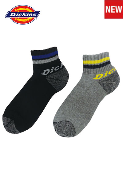 【Dickies】 ロークルー2P 靴下・ソックス