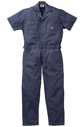 【Dickiesディッキーズ】半袖ストライプツヅキ服