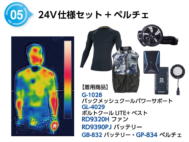 24V仕様セット+ペルチェ