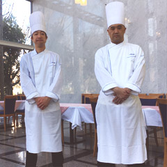 つくば国際会議場レストラン　エスポワール,コックコート