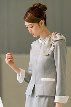 【全3色】ジャケット（静電気防止・消臭・ストレッチ/ヘリンボーンニット）