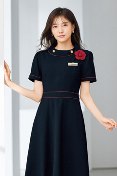 【プレシャスラインシリーズ】全1色・ワンピース（ファインカルゼ）